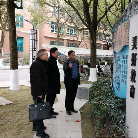 学名校申示经验，促一中提质发展 ——壹号pg娱乐电子游戏-壹号电子娱乐app下载领导带队到贵阳一中中考察学习